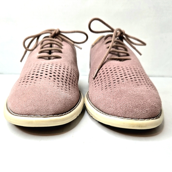 Steve Madden suede sneakers. Vaelen/Vaelo. 13 pale pink - Picture 3 of 12
